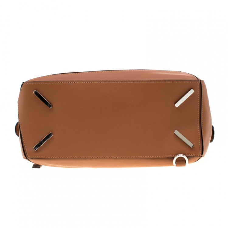 Pre Owned Loewe Tan Leather Medium Puzzle Shoulder Bag