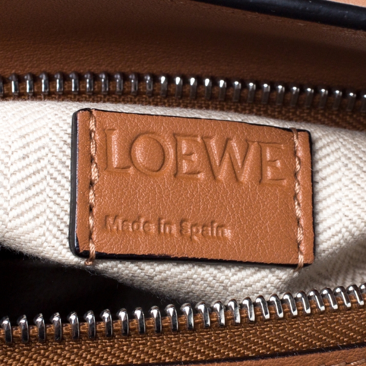 مملوكة مسبقًا Loewe Tan Leather Medium Puzzle Shoulder Bag
