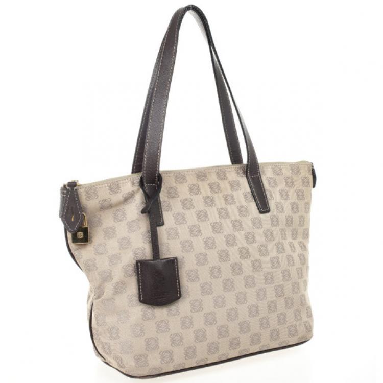 Pre Owned Loewe Small Monogram Tote