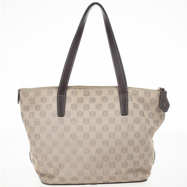 Pre Owned Loewe Small Monogram Tote