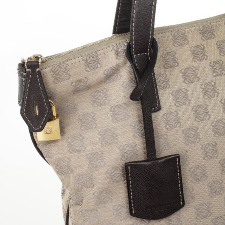 Pre Owned Loewe Small Monogram Tote