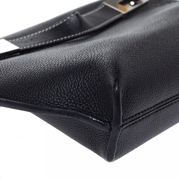 Pre Owned Loewe Black Leather Missy Crossbody Bag