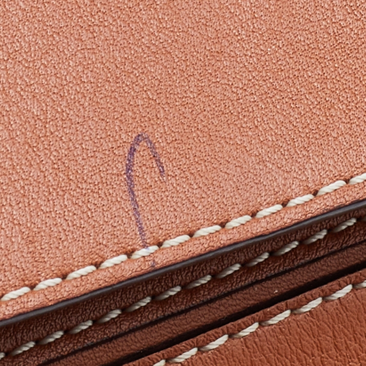 Pre Owned Loewe Tan Leather Medium Puzzle Shoulder Bag