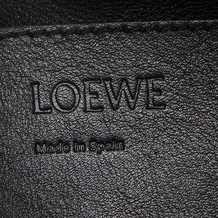 Pre Owned Loewe Beige Leather Lazo Tote