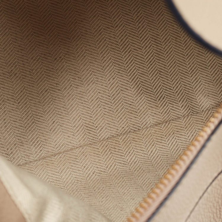 Pre Owned Loewe Beige/Brown Leather Small Puzzle Shoulder Bag