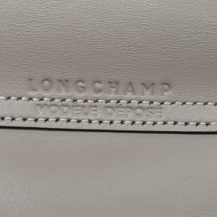Pre Owned Longchamp Turtledove Leather Extra XS Le Pliage Tote