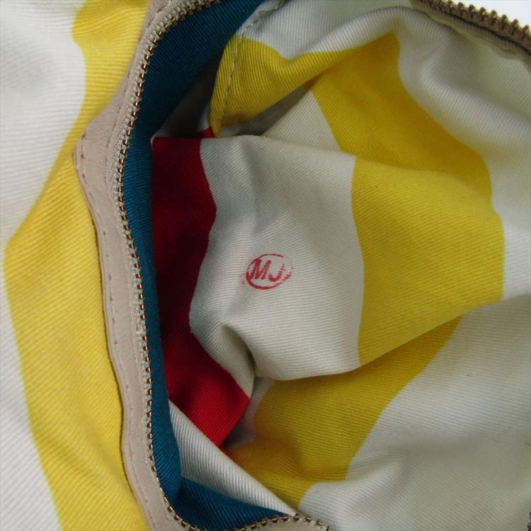 Pre Owned Marc By Marc Jacobs Light Beige Leather Handbag