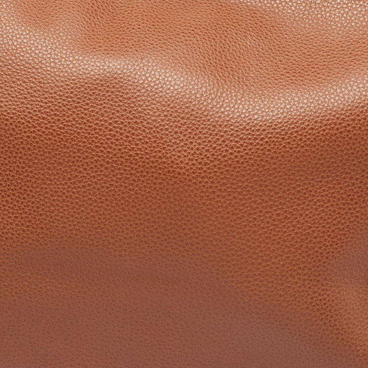Pre Owned Longchamp Brown Leather Le Foulonne City Bag