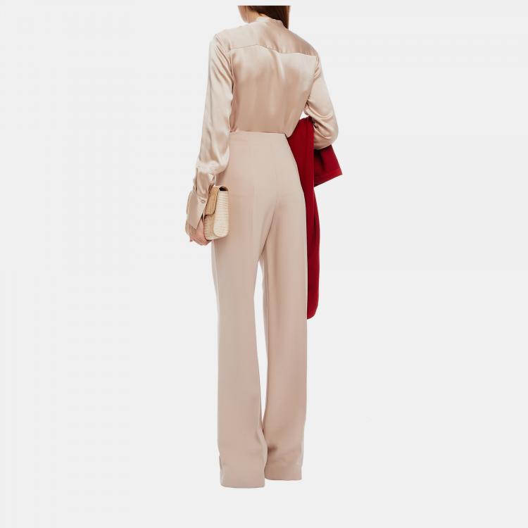 مملوكة مسبقًا Loro Piana Silk Wide Leg Pants 40