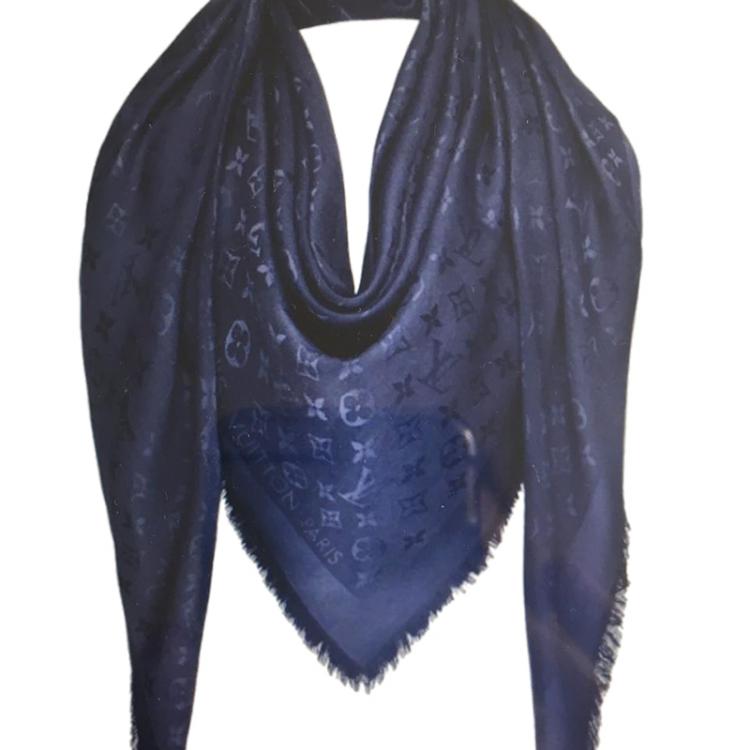 Louis Vuitton Blue Scarves & Wraps for Women for sale