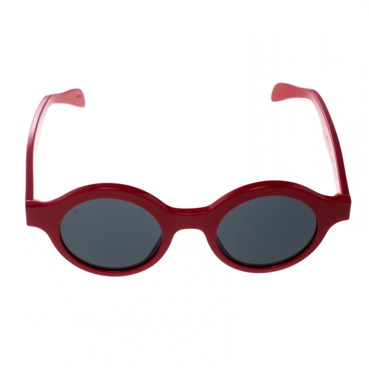 Supreme x Louis Vuitton Downtown Sunglasses Red