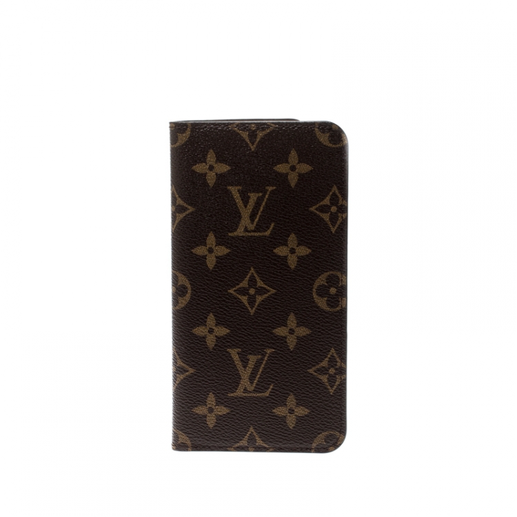 Louis Vuitton Monogram Canvas iPhone 7&8 Folio Case Louis Vuitton
