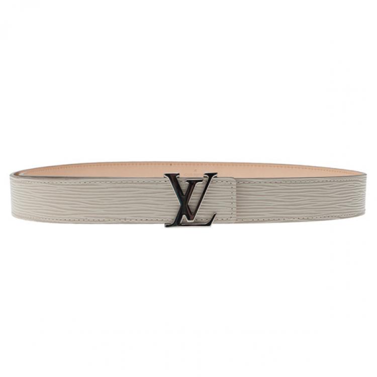 Louis Vuitton, Accessories, Authentic Louis Vuitton Epi Leather Belt With  Box