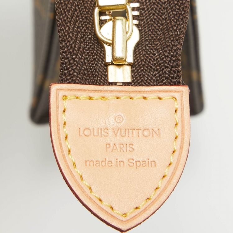 Pre Owned Louis Vuitton Monogram Canvas Toiletry Pouch 15