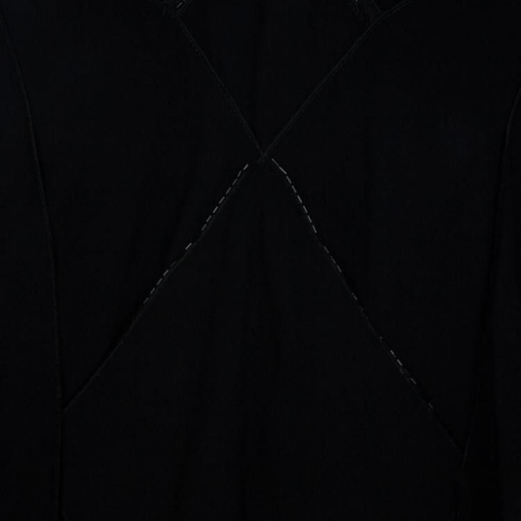 Pre Owned Louis Vuitton Ruffle Patch Dress M