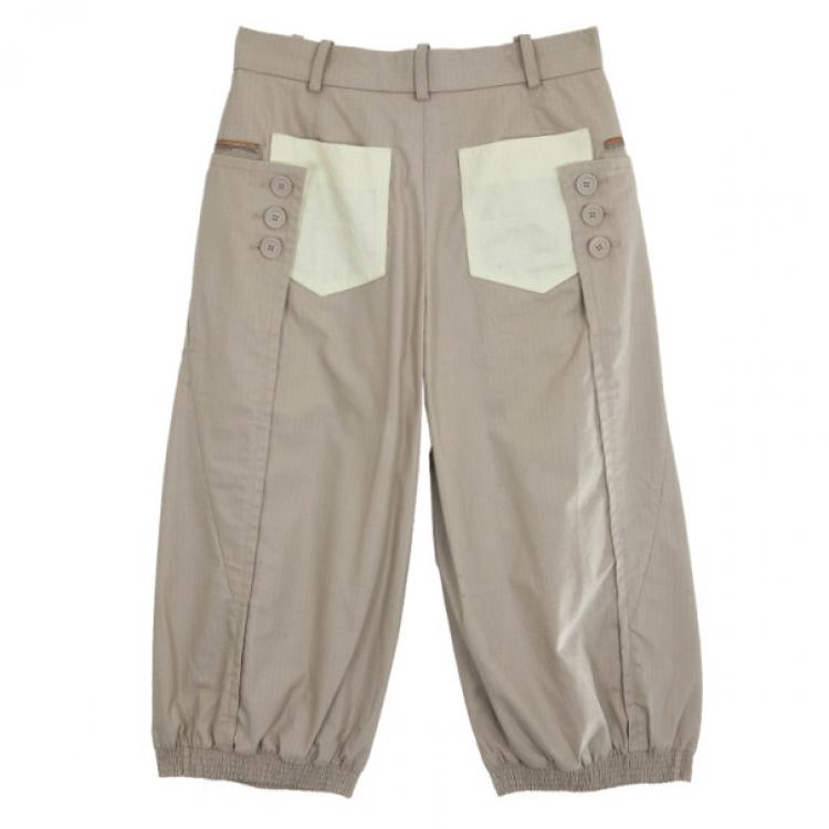 مملوكة مسبقًا Louis Vuitton Capri Harem Pants S