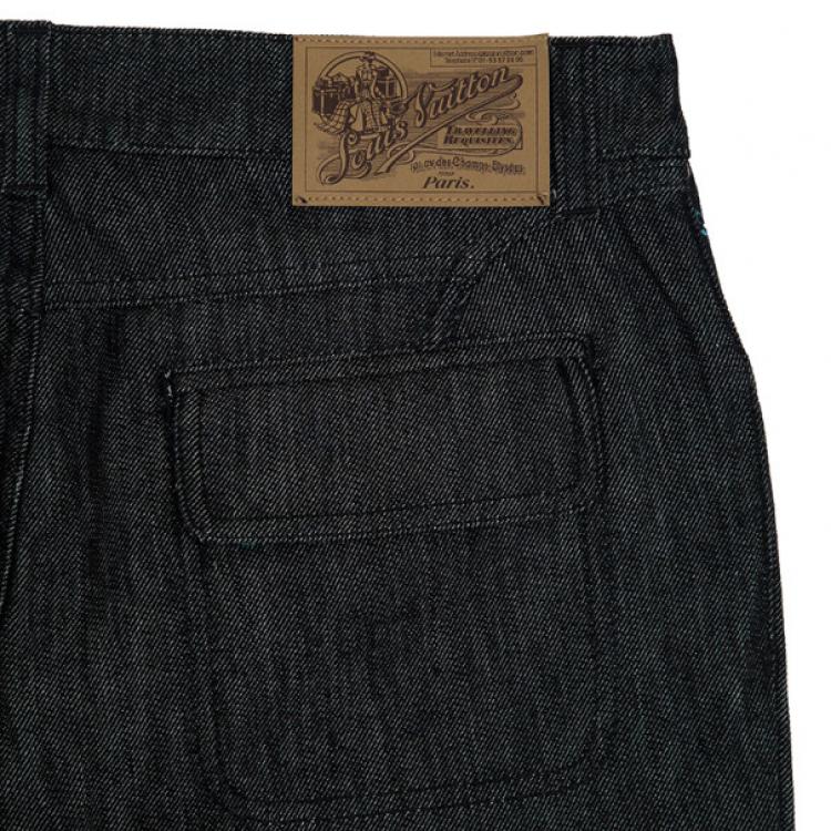 Pre Owned Louis Vuitton Monogram Pocket Jeans M