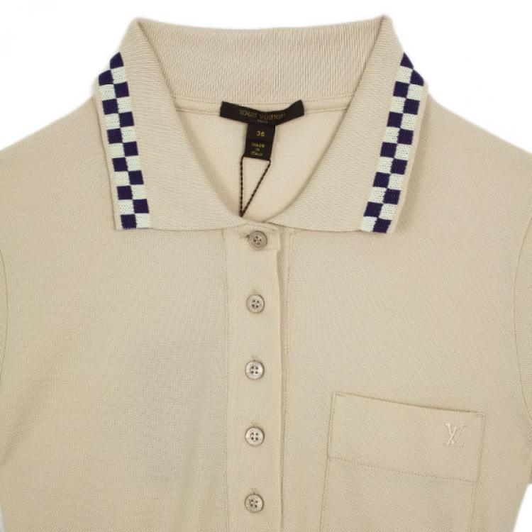 Pre Owned Louis Vuitton Collar Dress S