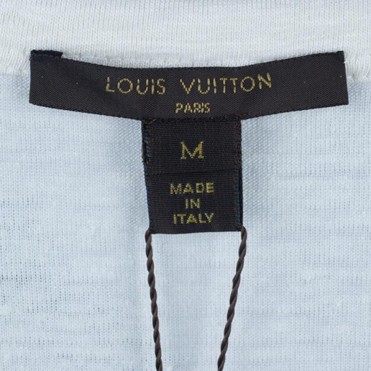 Pre Owned Louis Vuitton Monogram Crochet Linen Sleeveless Dress M