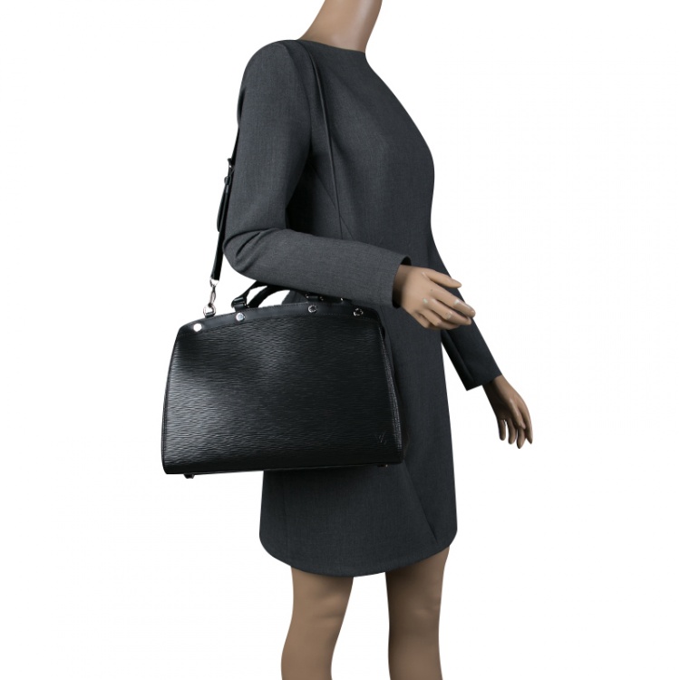 Louis Vuitton Epi Leather Brea Shoulder Bag mm Ivory