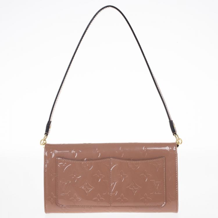 Pre Owned Louis Vuitton Monogram Vernis Rossmore MM Evening Bag