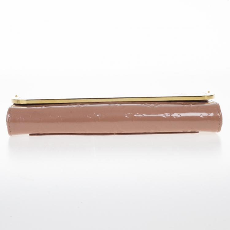 Pre Owned Louis Vuitton Monogram Vernis Rossmore MM Evening Bag