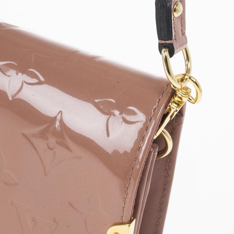 Pre Owned Louis Vuitton Monogram Vernis Rossmore MM Evening Bag