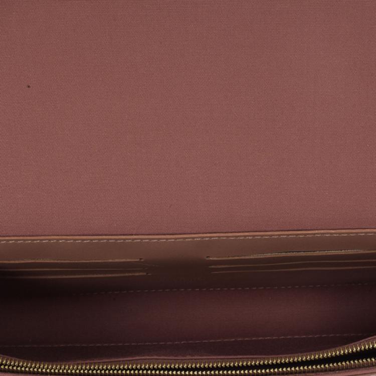 Pre Owned Louis Vuitton Monogram Vernis Rossmore MM Evening Bag