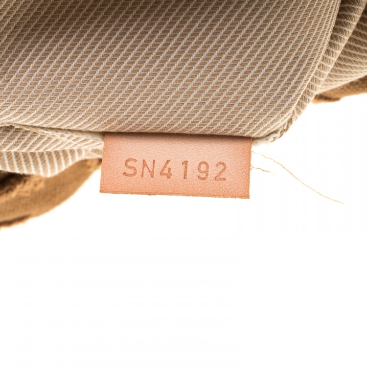 Pre Owned Louis Vuitton Caramel Monogram Applique Canvas Cruise 2013 Collection Speedy Bandouliere 35