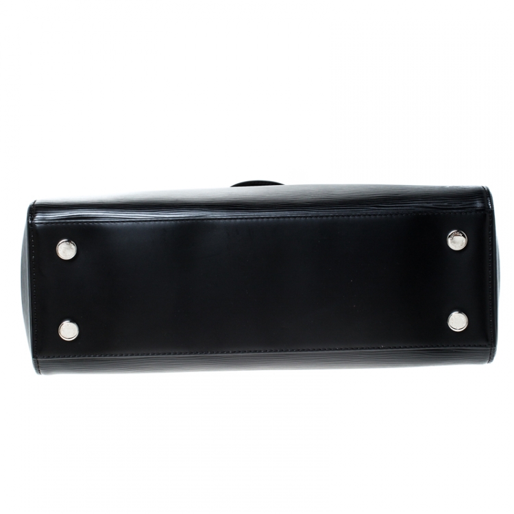 Pre Owned Louis Vuitton Black Epi Leather Brea MM Bag
