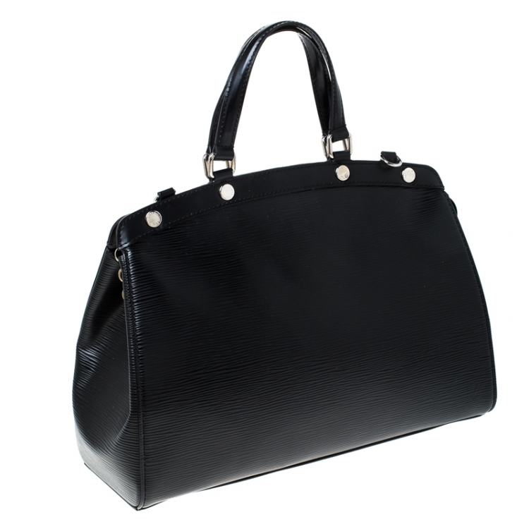 Pre Owned Louis Vuitton Black Epi Leather Brea MM Bag