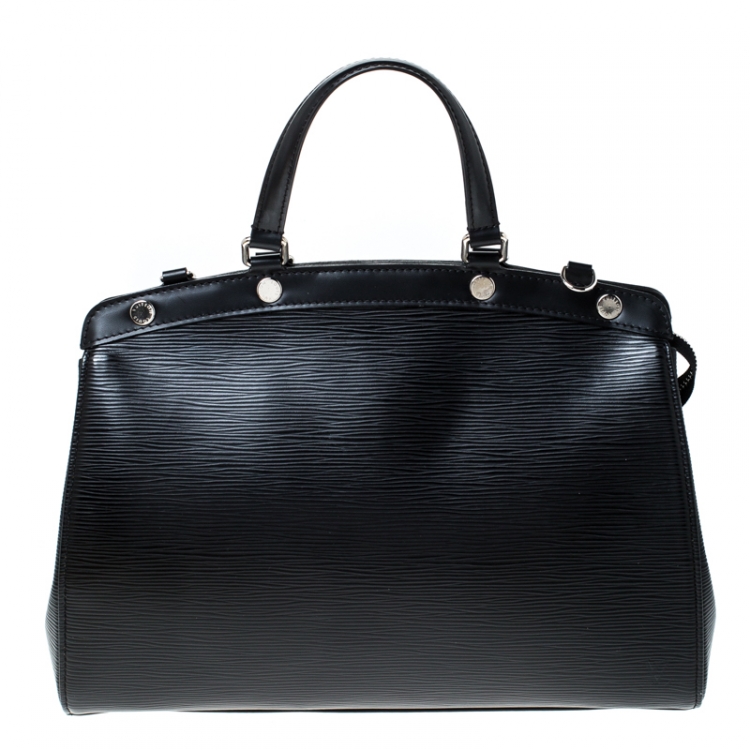 Pre Owned Louis Vuitton Black Epi Leather Brea MM Bag