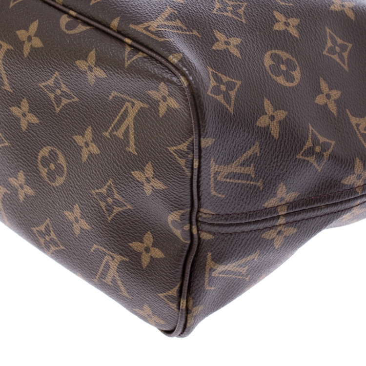 Pre Owned Louis Vuitton Flamingo Monogram Canvas Neverfull Totem NM MM Bag