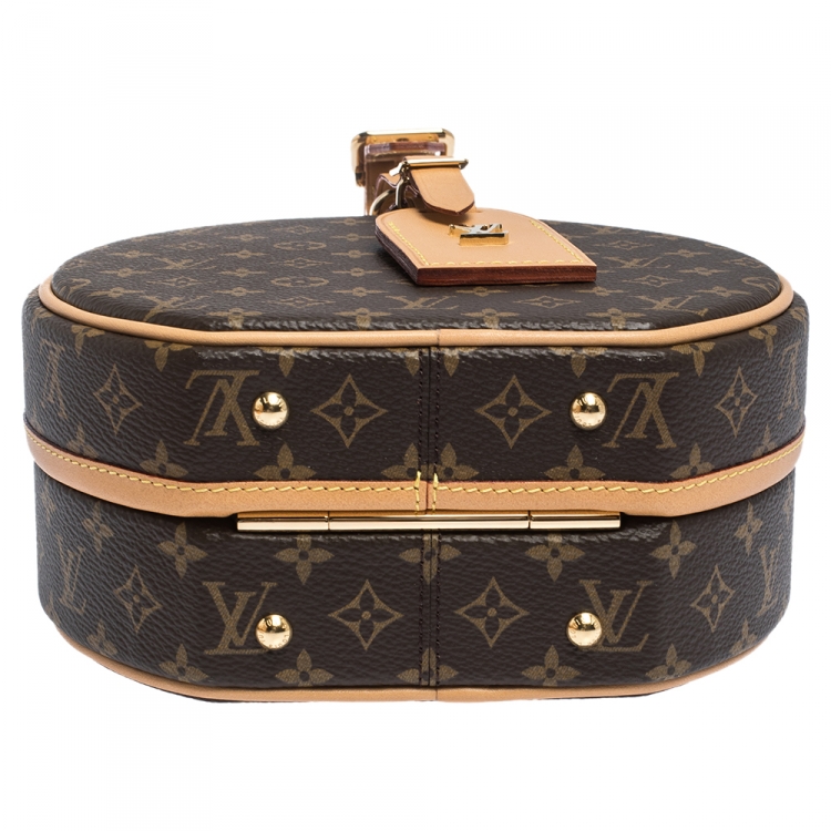 Pre Owned Louis Vuitton Monogram Canvas Petite Boite Chapeau Bag