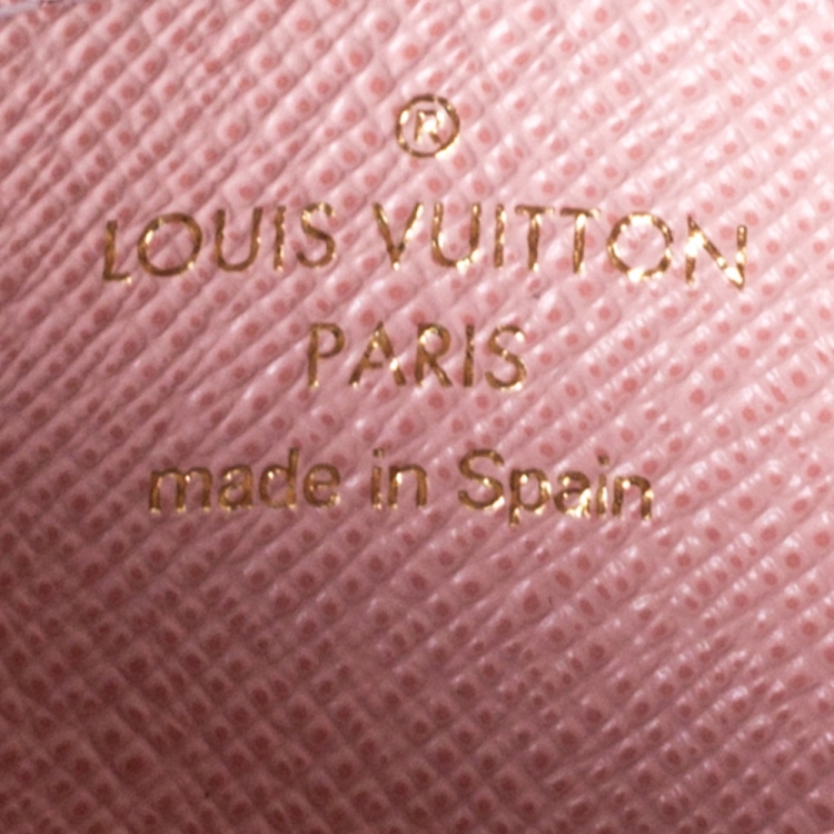 Pre Owned Louis Vuitton Damier Azur Daily Card Holder