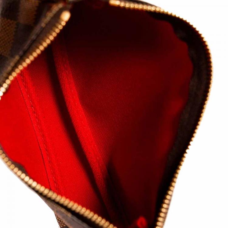 Pre Owned Louis Vuitton Damier Ebene Canvas Mini Pochette Accessoires Bag