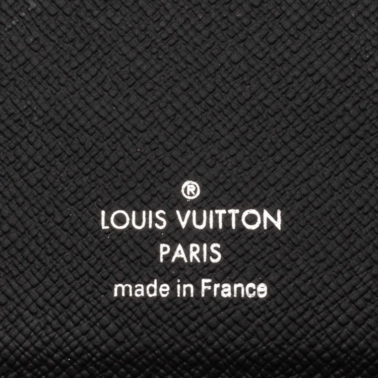 Pre Owned Louis Vuitton Damier Graphite Canvas Checkbook Wallet