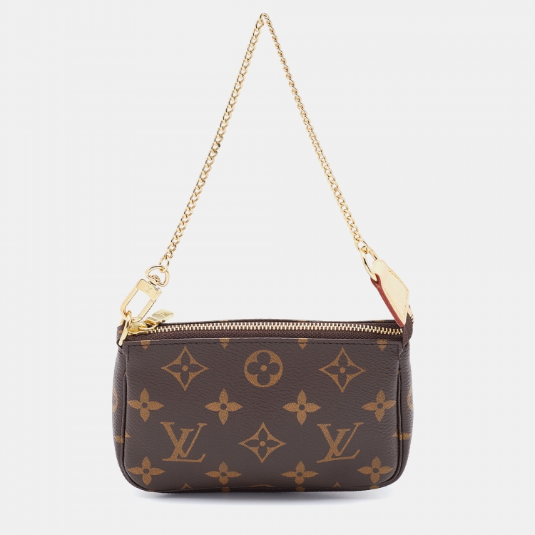 Louis Vuitton Monogram Canvas Mini Pochette Accessoires Clutch
