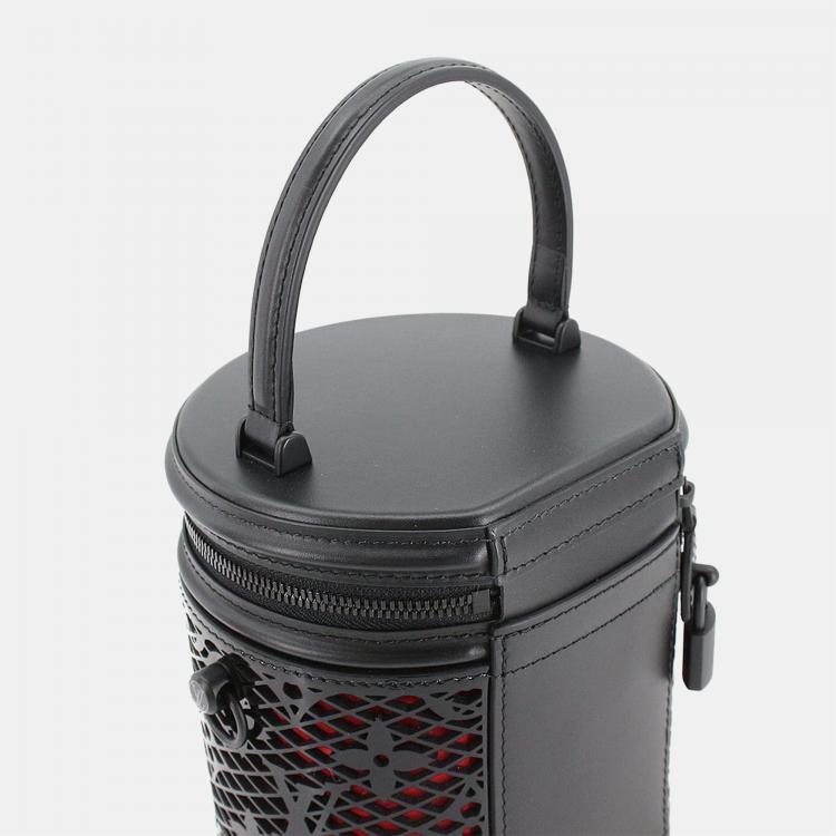 Pre Owned Louis Vuitton Black Leather Cannes Vanity Top Handle Bag