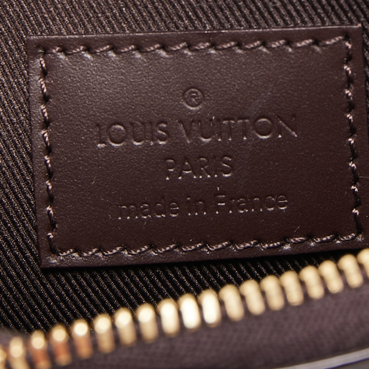 Pre Owned Louis Vuitton Amarante Monogram Vernis Mini Pochette Accessoires