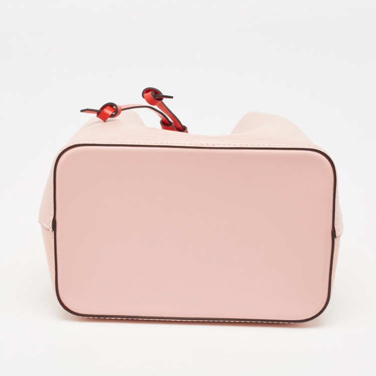 مملوكة مسبقًا Louis Vuitton Pink/Peach Epi Leather Noe BB Bag