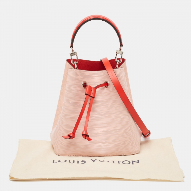 مملوكة مسبقًا Louis Vuitton Pink/Peach Epi Leather Noe BB Bag