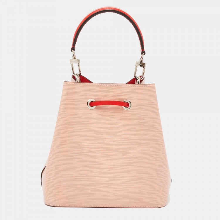 مملوكة مسبقًا Louis Vuitton Pink/Peach Epi Leather Noe BB Bag