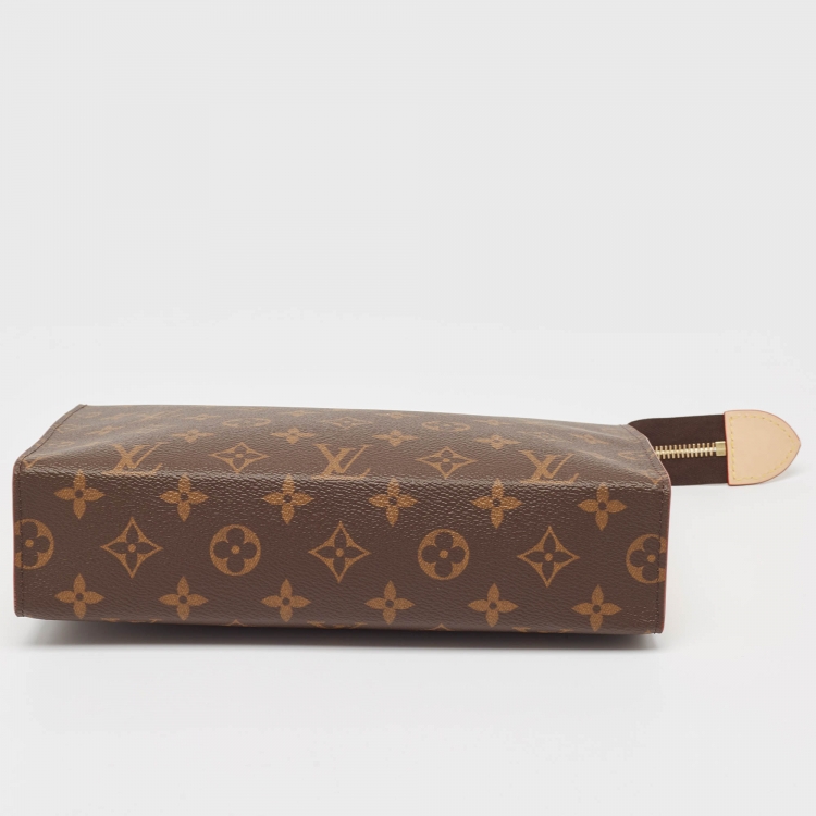 Pre Owned Louis Vuitton Monogram Canvas Toilet Pouch