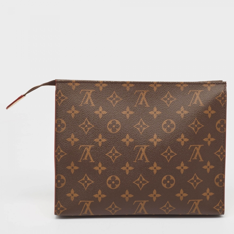 Pre Owned Louis Vuitton Monogram Canvas Toilet Pouch