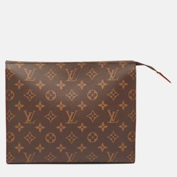 Pre Owned Louis Vuitton Monogram Canvas Toilet Pouch