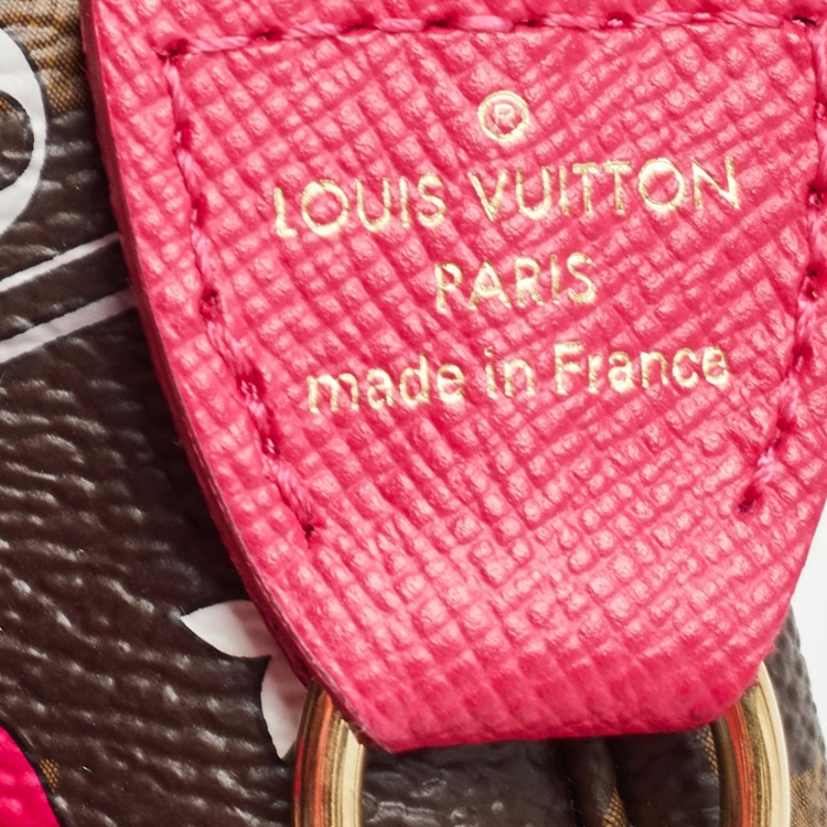 Pre Owned Louis Vuitton Monogram Canvas Mini Courchevel Pochette Accessoires 