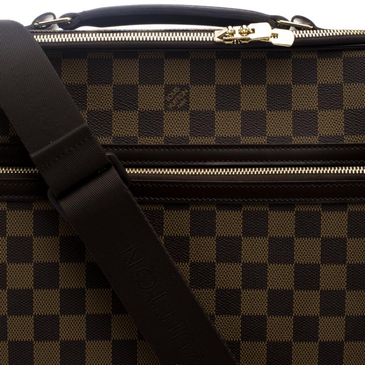 Pre Owned Louis Vuitton Damier Ebene Canvas Sabana Laptop Bag