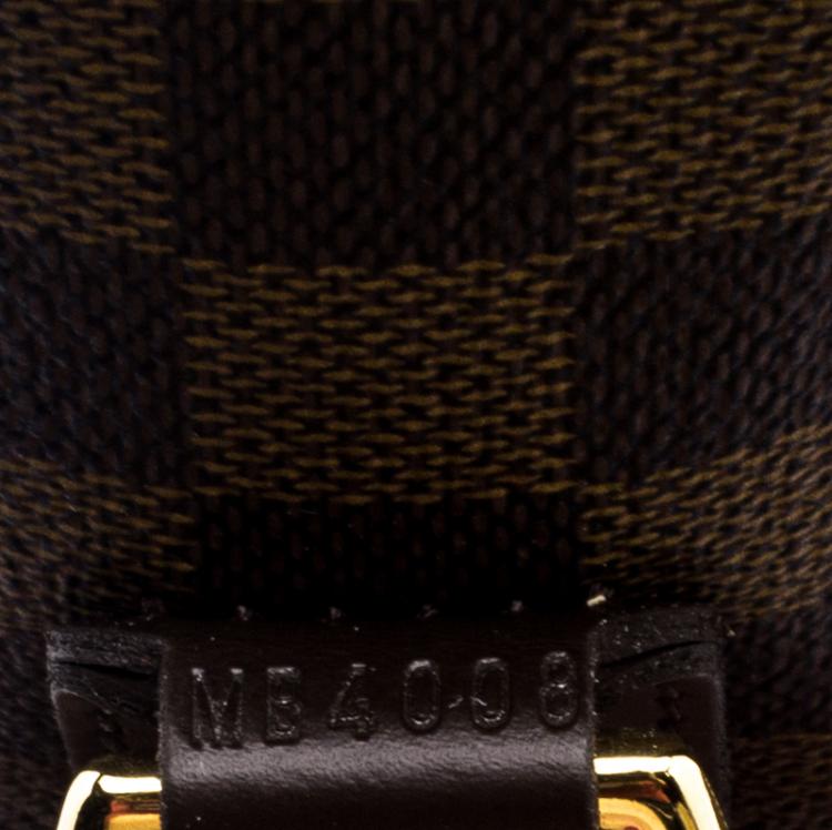 Pre Owned Louis Vuitton Damier Ebene Canvas Sabana Laptop Bag