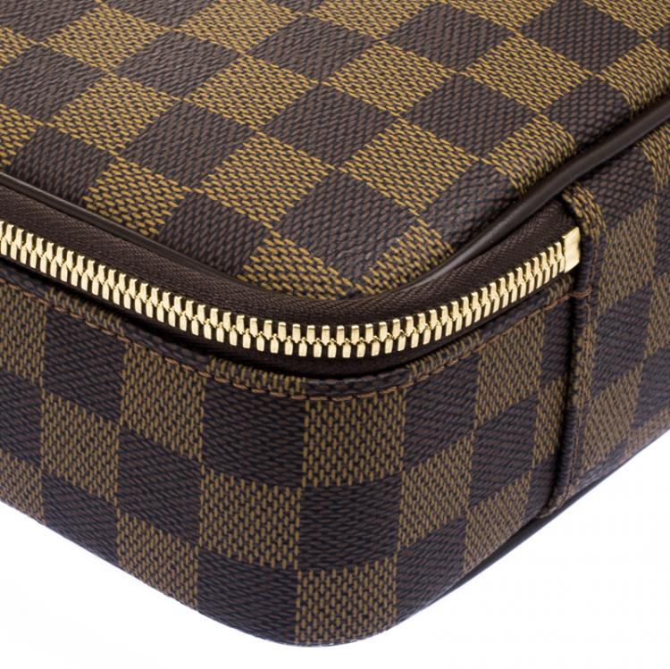 Pre Owned Louis Vuitton Damier Ebene Canvas Sabana Laptop Bag